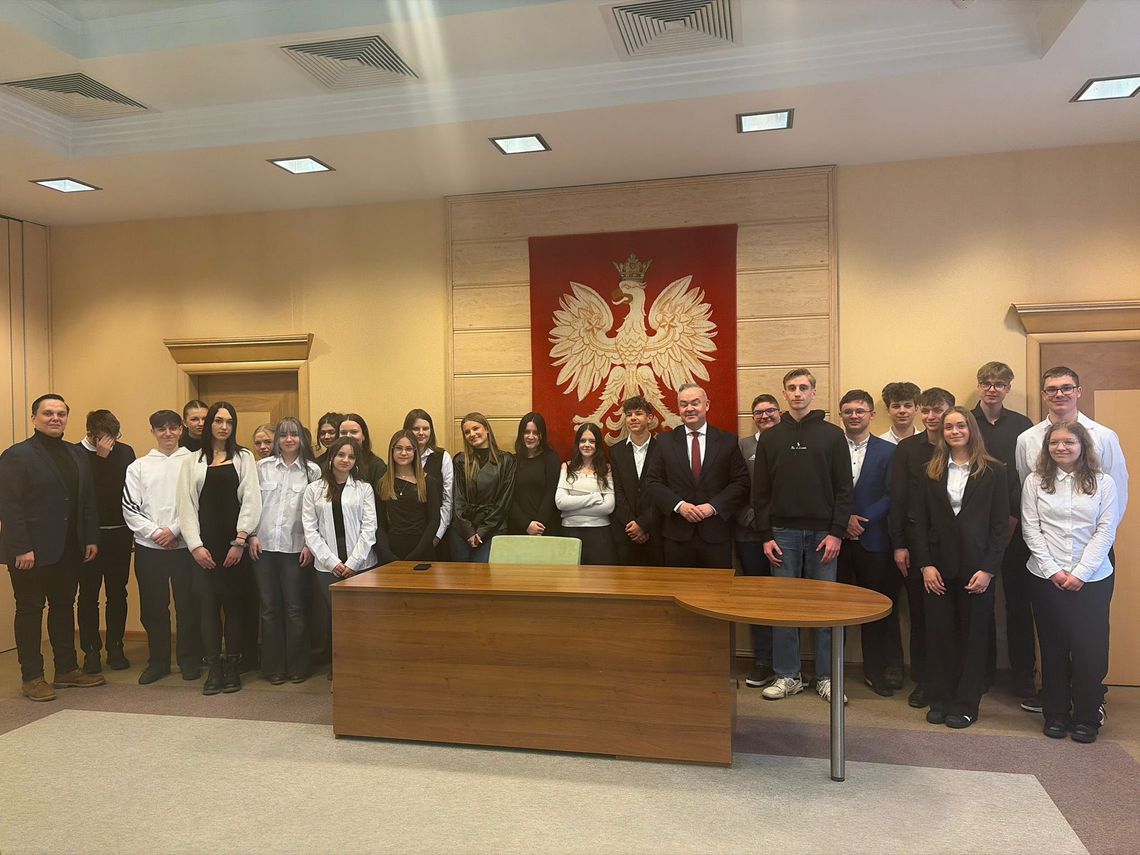 Spotkania burmistrza z młodzieżą w Oleśnicy