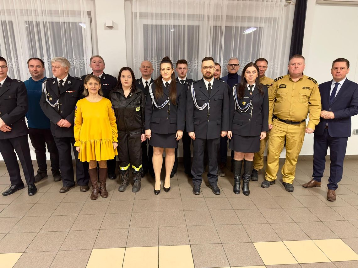 Nowy zarząd OSP Zbytowa wybrany Nowy zarząd OSP Zbytowa wybrany