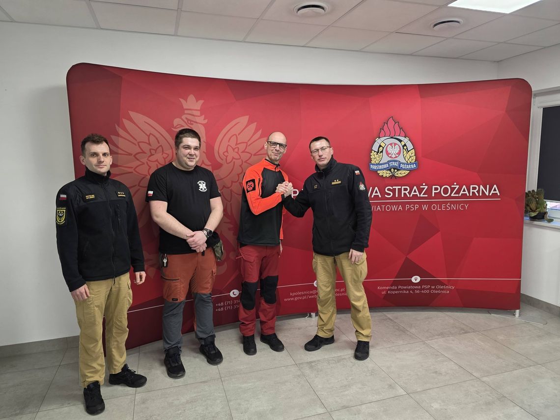 "Czujka na straży twojego bezpieczeństwa” w powiecie oleśnickim