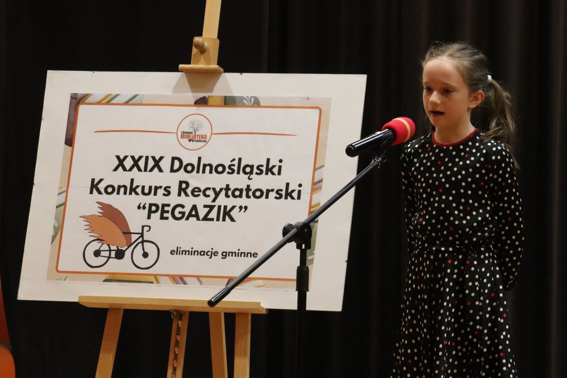 Eliminacje gminne „Pegazika” w Oleśnicy: Cztery talenty awansują do etapu powiatowego