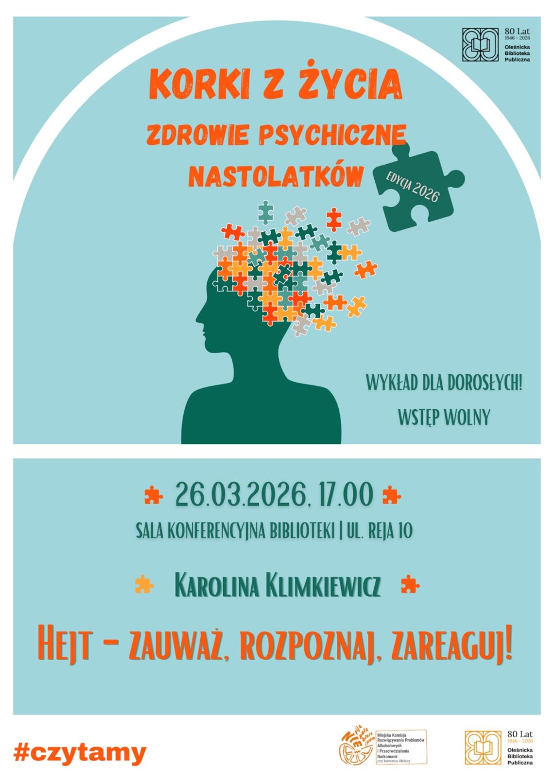 Hejt - zauważ, rozpoznaj, zareaguj - zapraszamy na wykład