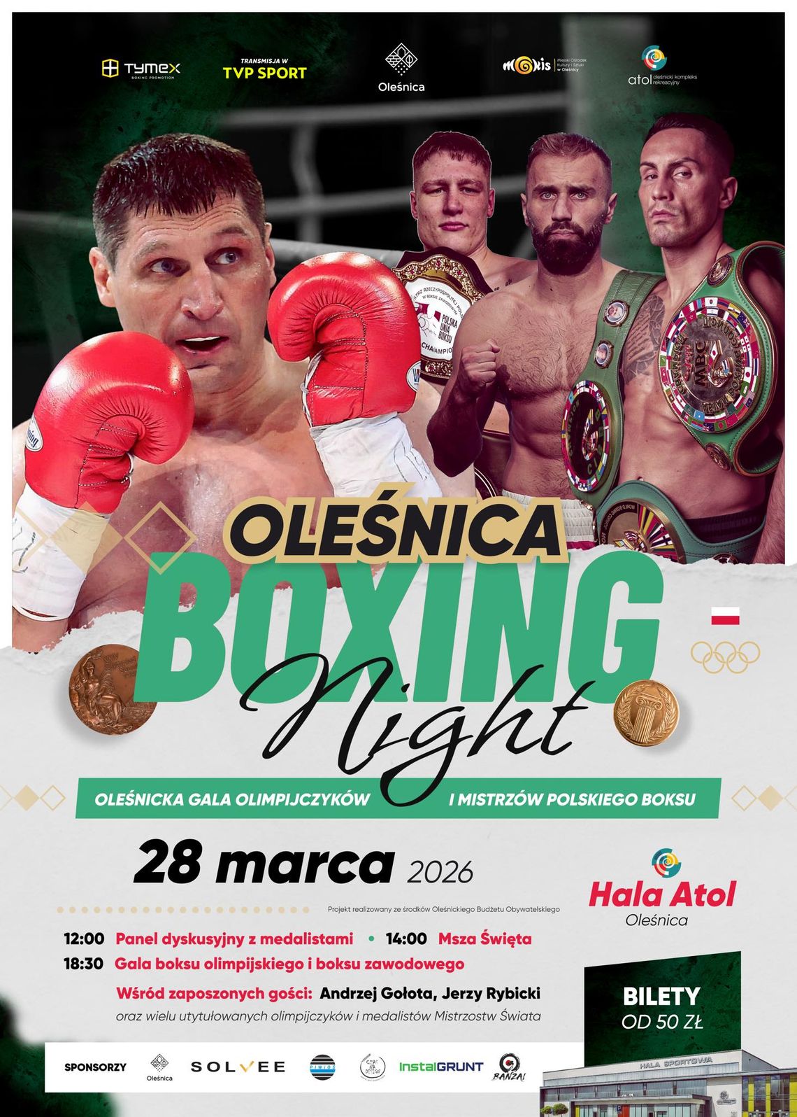 Andrzej Gołota gościem Oleśnica Boxing Night