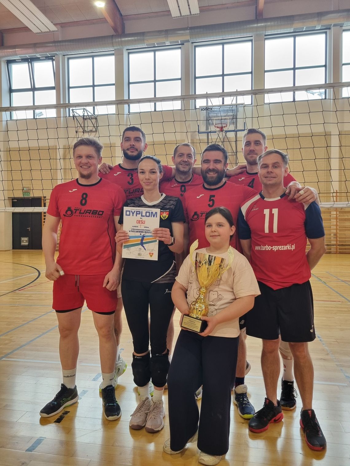 Cieśle bezkonkurencyjne! Zakończyły się Mistrzostwa Gminy Oleśnica w piłce siatkowej mężczyzn