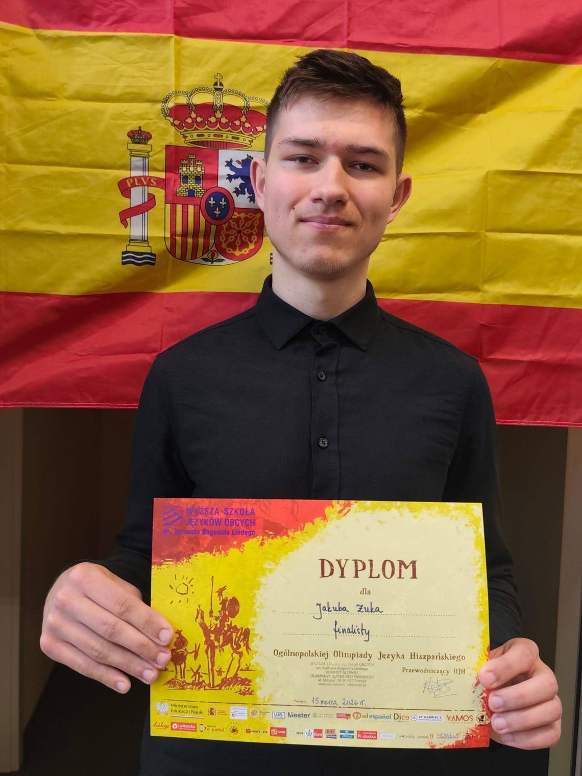 Sycowianin finalistą Ogólnopolskiej Olimpiady Języka Hiszpańskiego