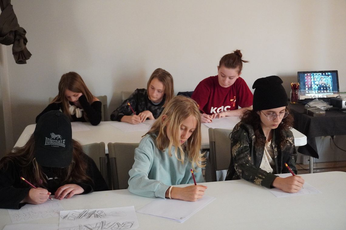 Pierwsze warsztaty graffiti w MOKiS Olesnica za nami