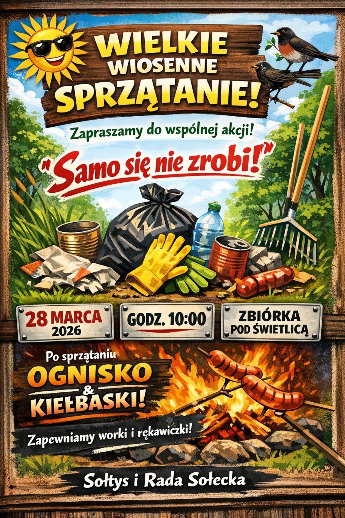 "Ten bałagan sam się nie zrobił!” Sołtys Krzeczyna wzywa mieszkańców do wielkiego sprzątania