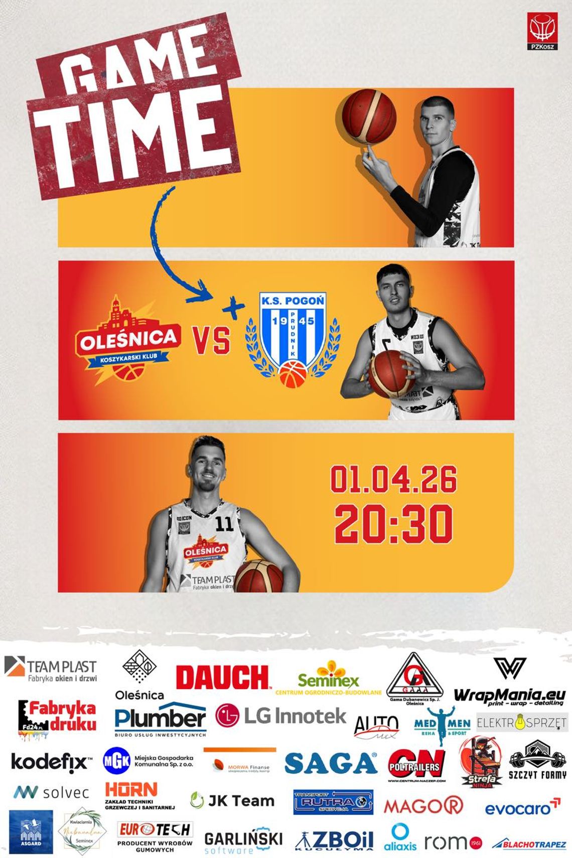 Team-Plast Oleśnica w bojowym nastroju. Środa zdecyduje – cała hala na biało!