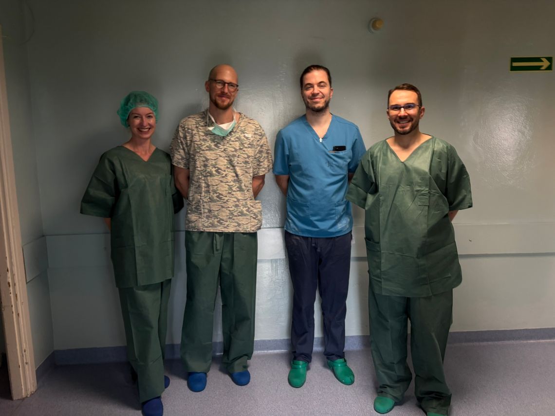 Chirurdzy z Oleśnicy doskonalili techniki operacyjne podczas warsztatów hernioplastycznych