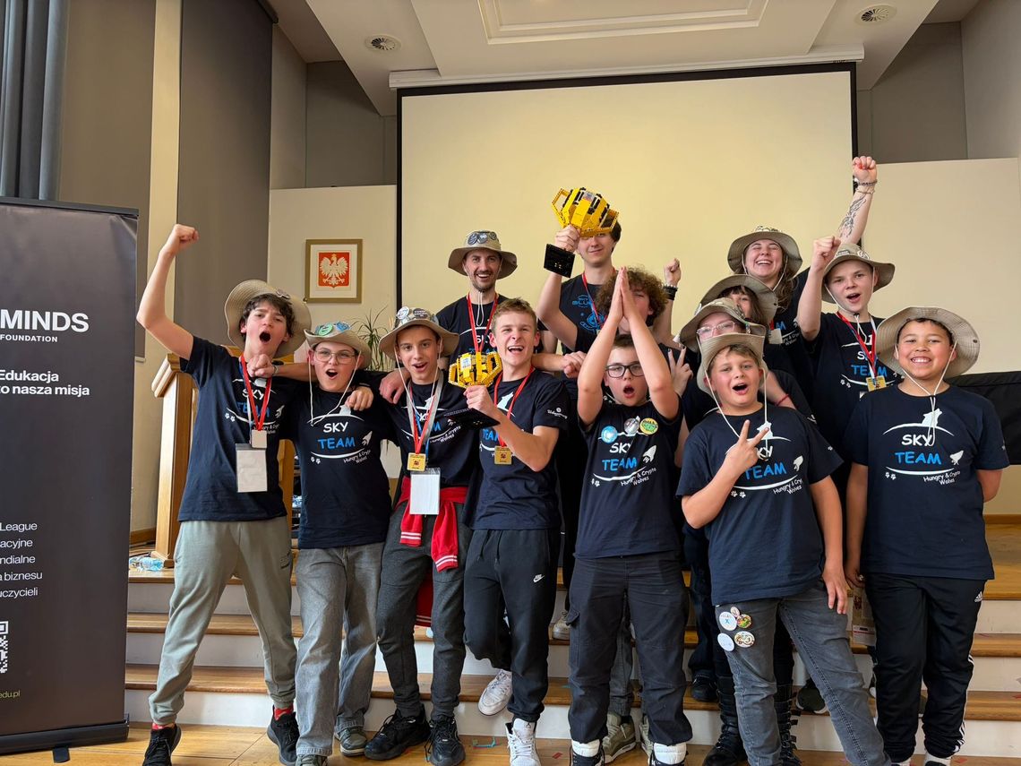 Oleśnicki Sky Team Hungry Wolves Mistrzem Polski FIRST LEGO League. Kierunek: Mistrzostwa Świata!