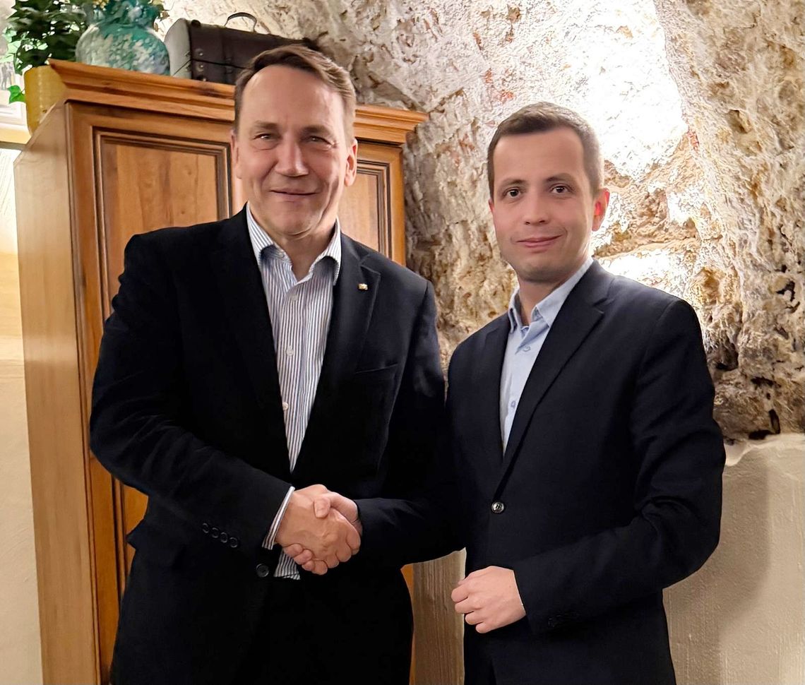 Wojciech Paszkowski rozmawiał z wicepremierem Sikorskim o bezpieczeństwie samorządów