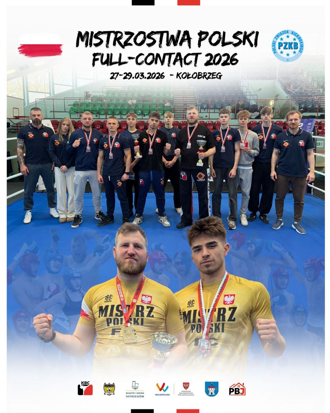 Jakub Bininda i Roman Hasparian mistrzami Polski Full-Contact 2026 Jakub Bininda i Roman Hasparian mistrzami Polski Full-Contact 2026