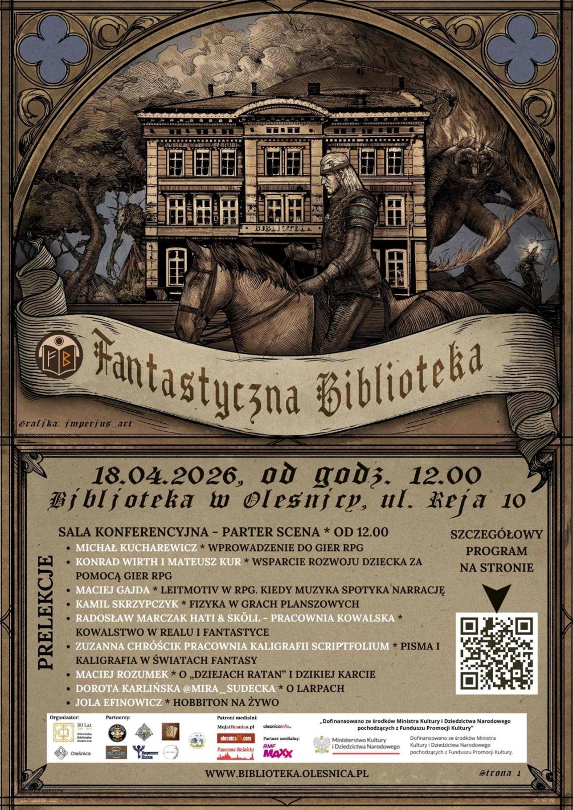 Fantastyczna Biblioteka zaprasza fanów fantastycznych uniwersów Fantastyczna Biblioteka zaprasza fanów fantastycznych uniwersów