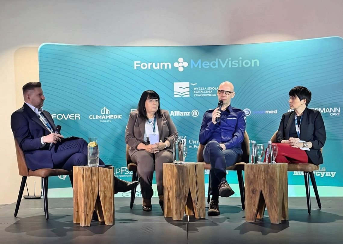 Starosta Oleśnicka na Forum MedVision: Jak samorząd wspiera ochronę zdrowia