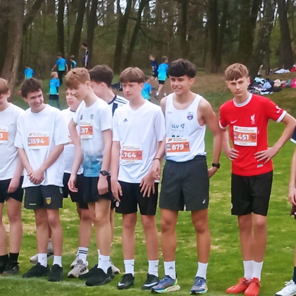 Na crossie błysnęli