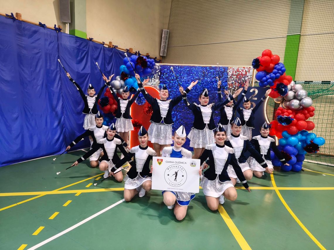 Mażoretki z Ligotki triumfują na Mistrzostwach Polski Zachodniej! Złote medale i mnóstwo emocji
