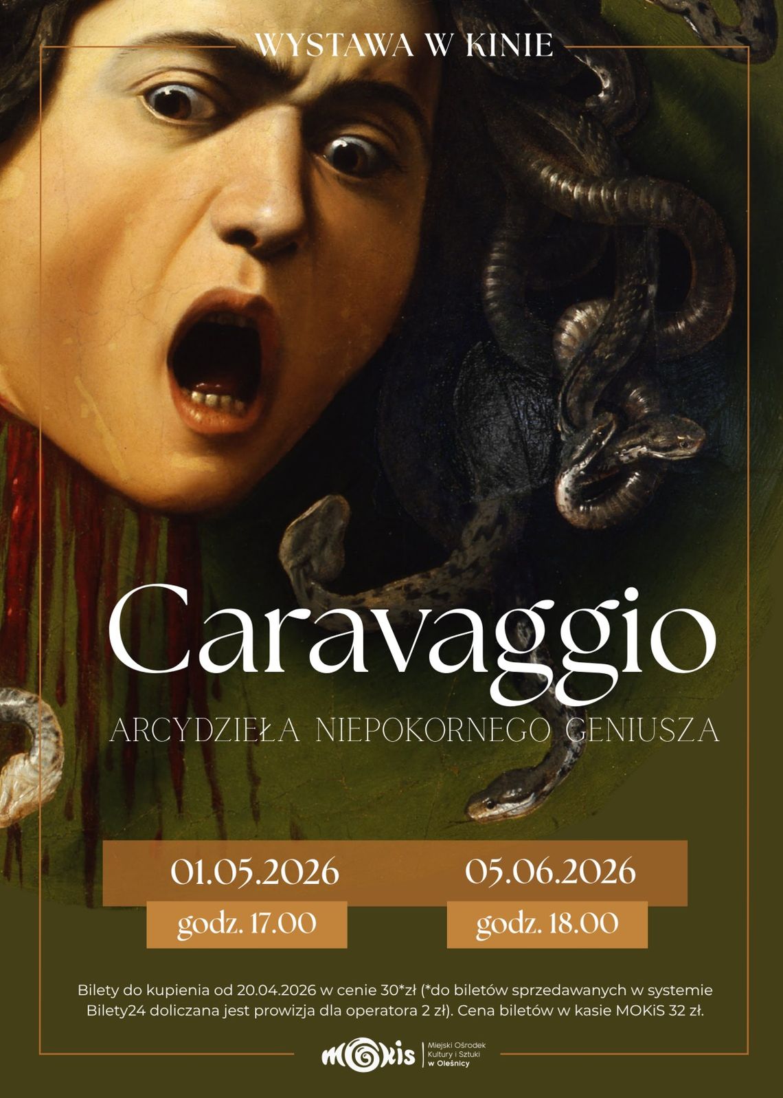 Caravaggio jak nigdy dotąd: odkryj mroczne tajemnice geniusza na wielkim ekranie