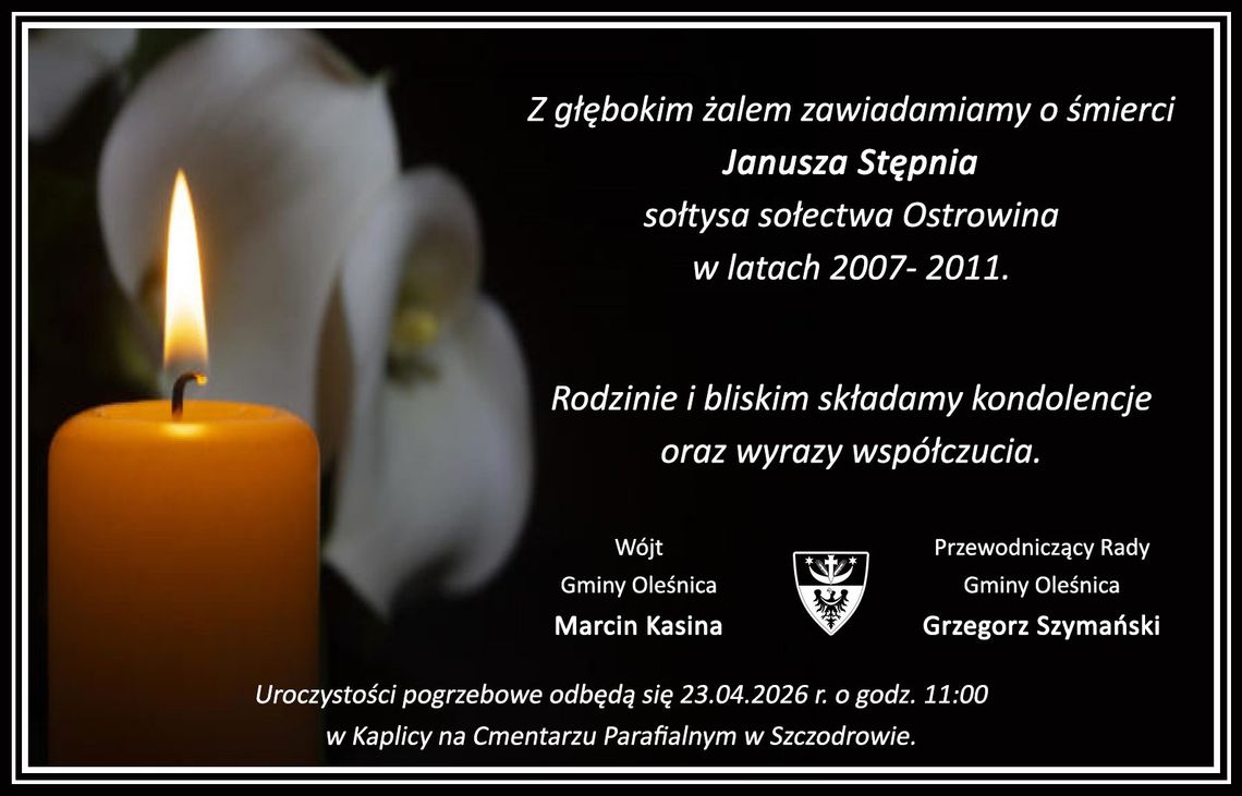 Zmarł były sołtys