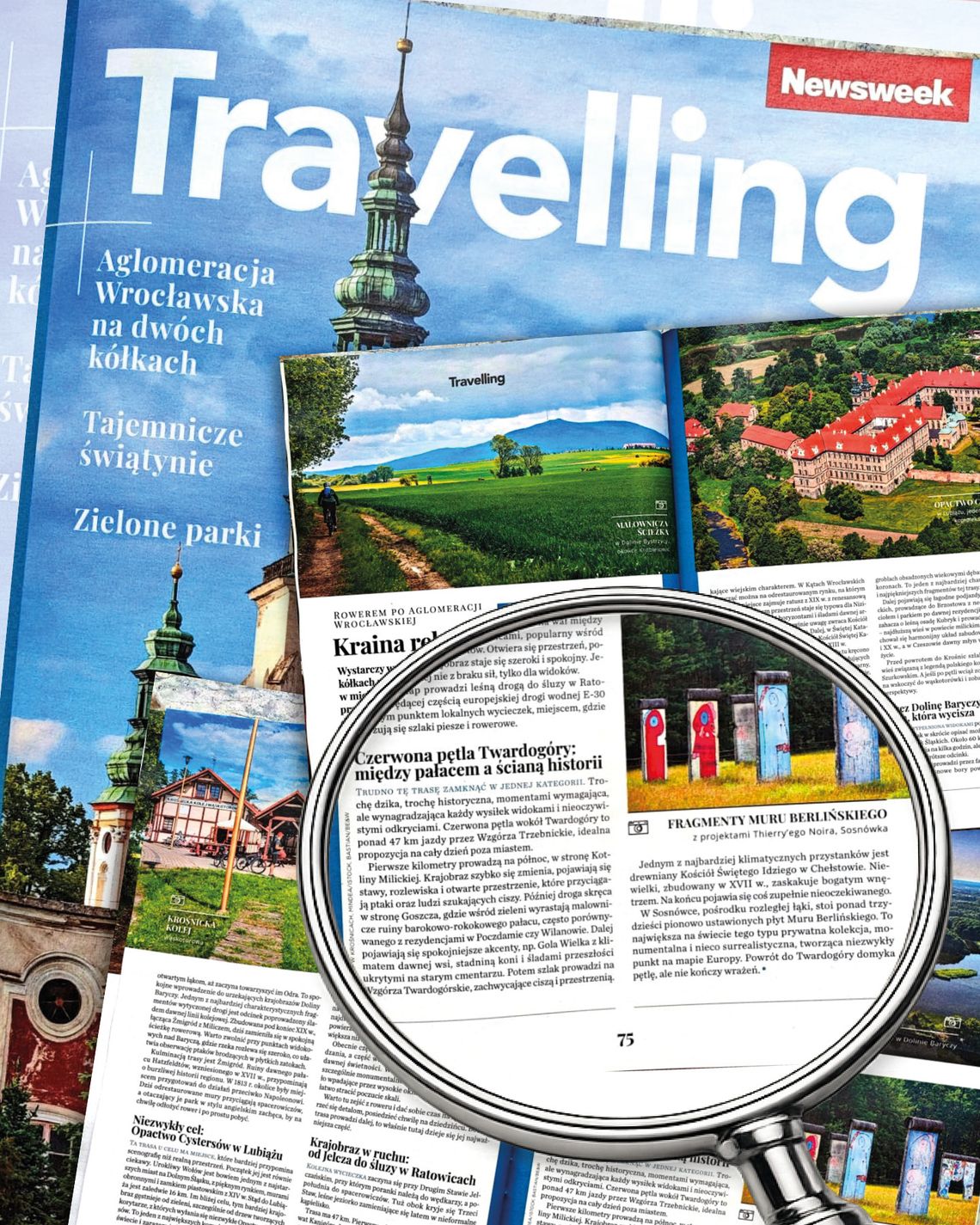 Gmina Twardogóra w "Newsweek Polska". Czerwona pętla dla miłośników rowerów i natury