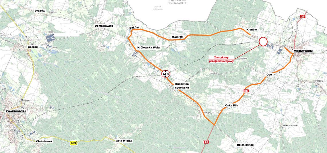 Uwaga kierowcy! Od 4 maja zamknięta zostanie ulica Kolejowa