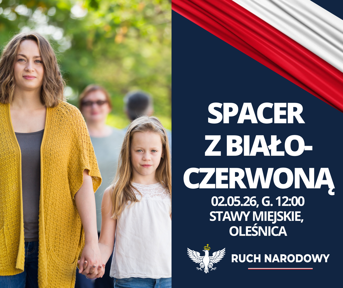 Ruch Narodowy zaprasza na „Spacer z Biało-Czerwoną”