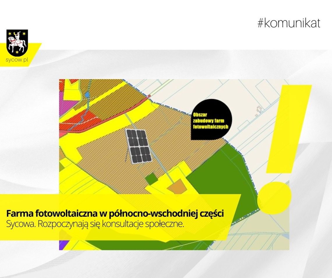 Powstanie farma fotowoltaiczna pod Sycowem. Mieszkańcy mają 30 dni na zgłaszanie uwag