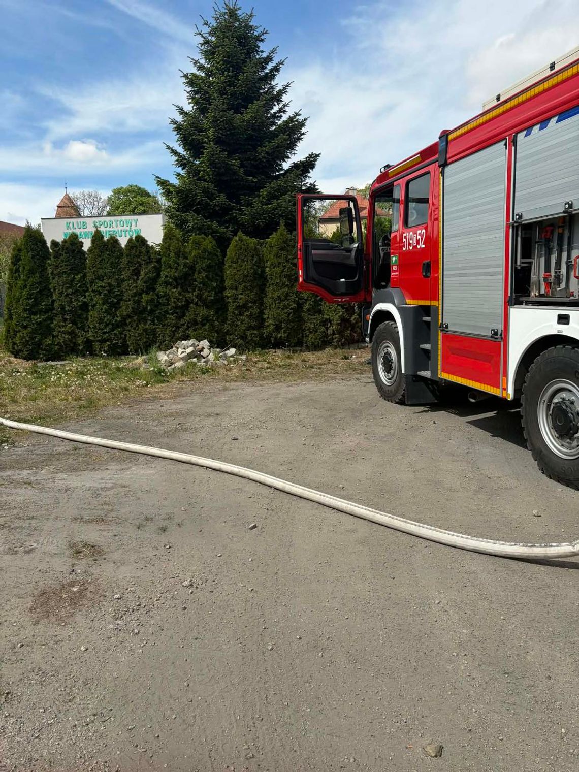 Alarm w OSP Bierutów okazał się kontrolą! Strażacy przeszli ważny sprawdzian