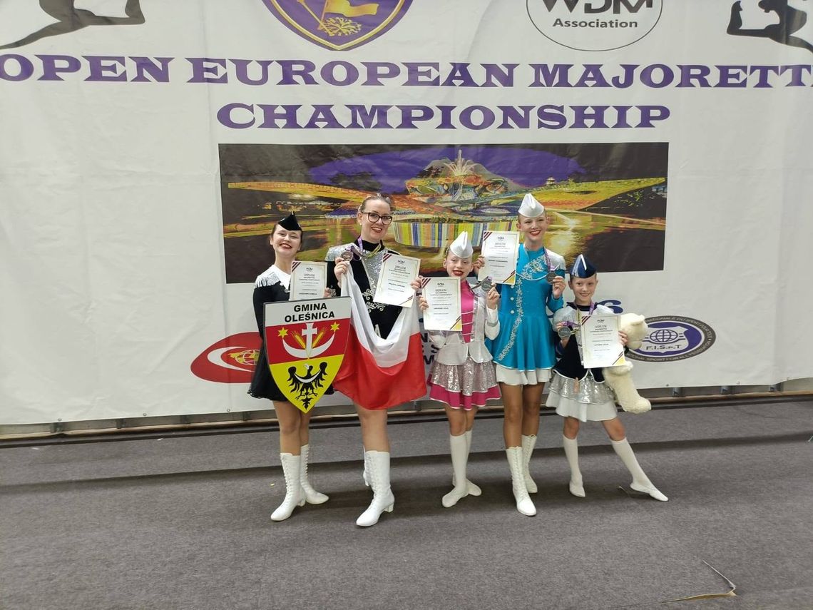 Mażoretki z Ligoty Małej podbijają Europę! Już cztery medale na mistrzostwach Mażoretki z Ligoty Małej podbijają Europę! Już cztery medale na mistrzostwach