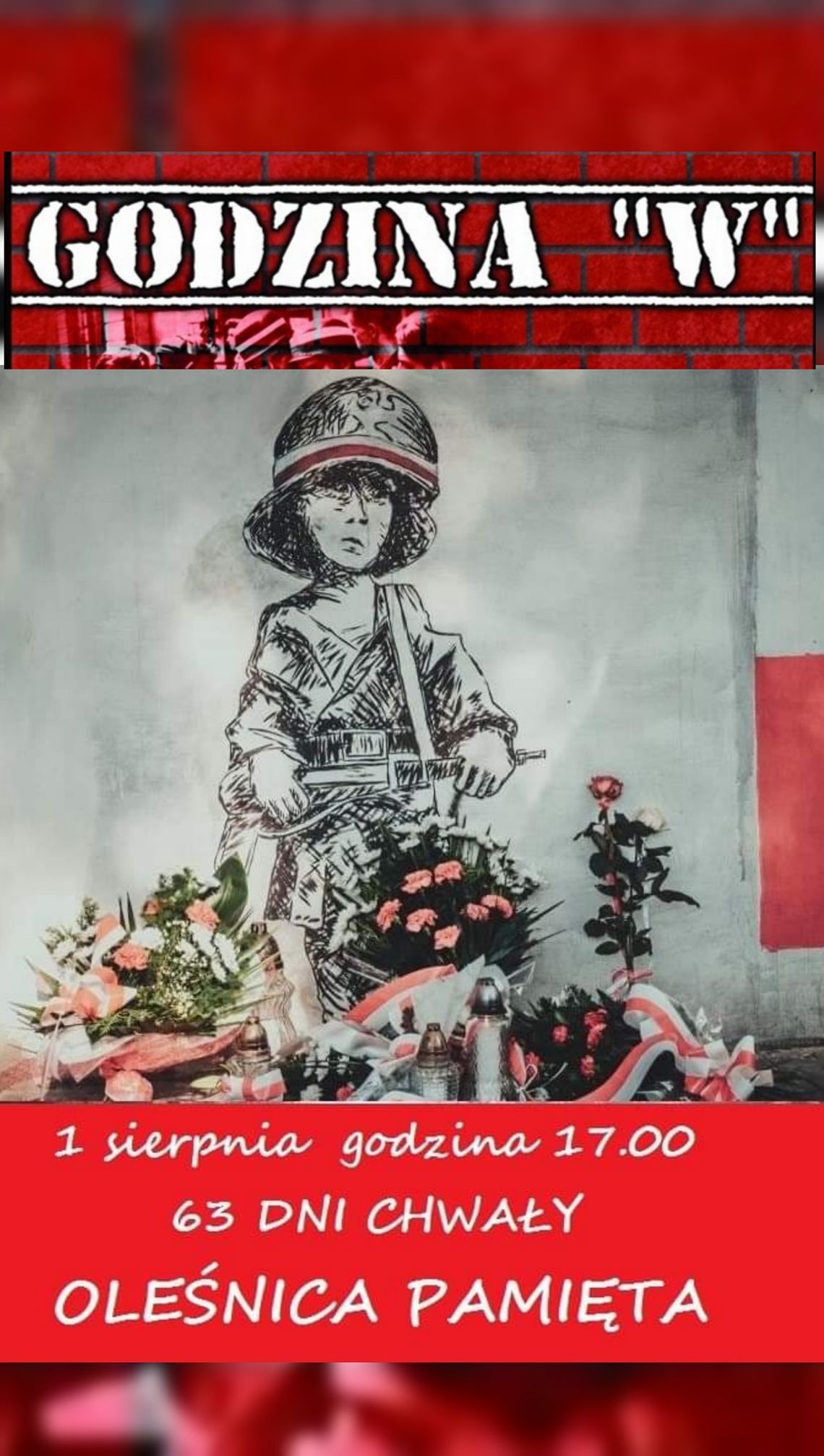 1 sierpnia w Oleśnicy upamiętnimy Powstanie Warszawskie 
