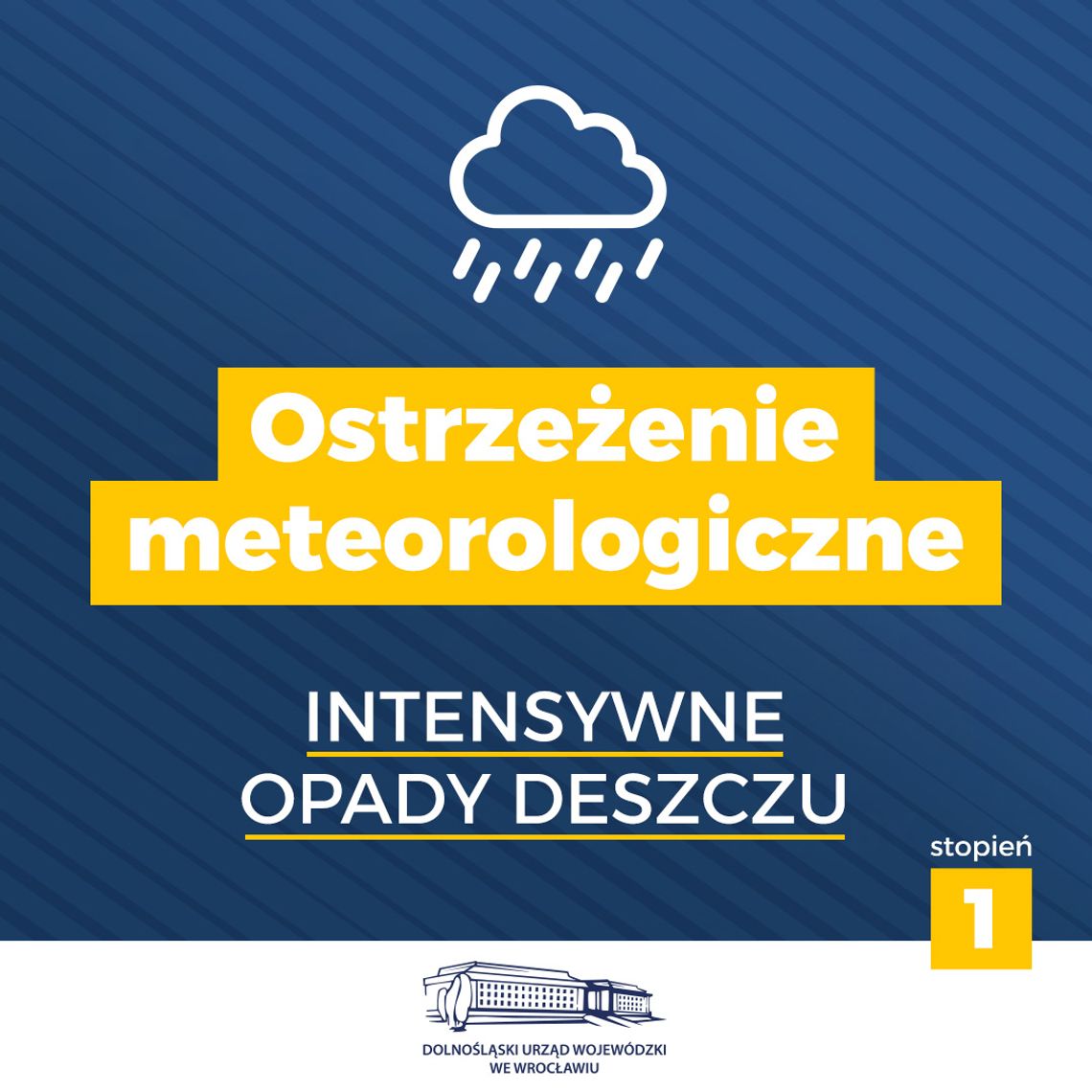 Będzie intensywnie padać!