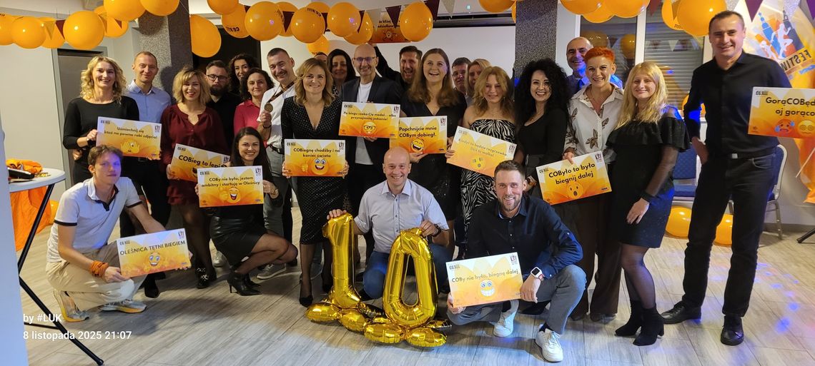 10 lat Stowarzyszenia Cała Oleśnica Biega. Tak świętowali jubileusz