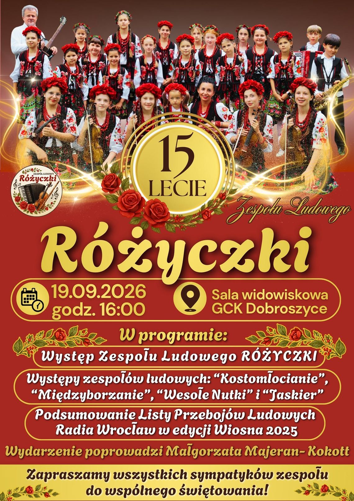 15 lat Różyczek! Jubileusz zespołu już we wrześniu. Będzie muzyka i wyjątkowi goście