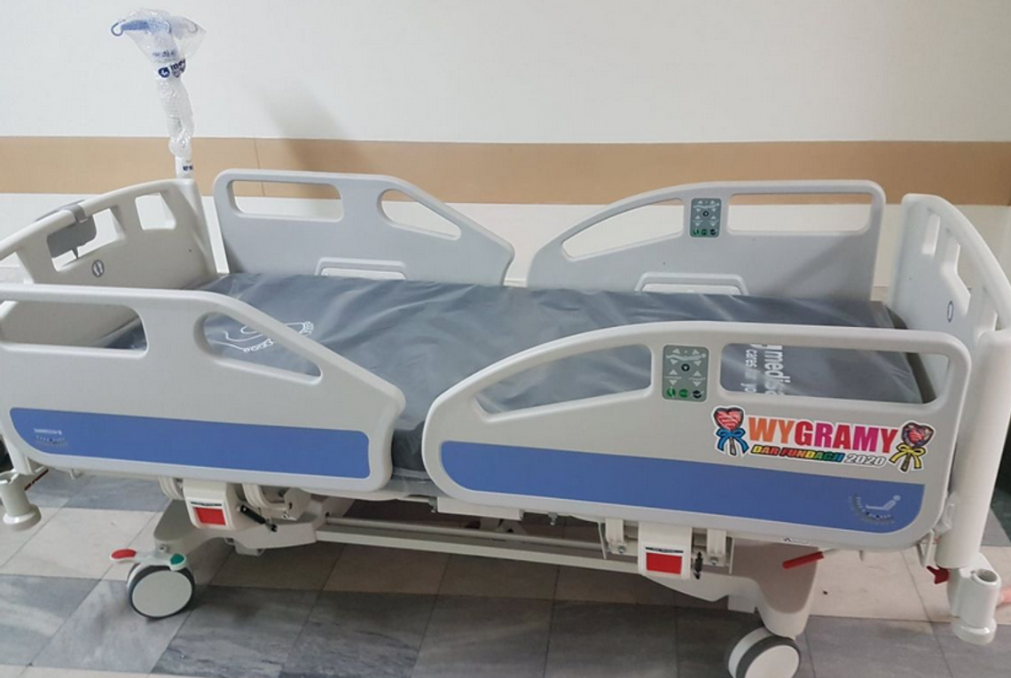 20 łóżek covidowych od WOŚP trafiło do szpitala w Oleśnicy