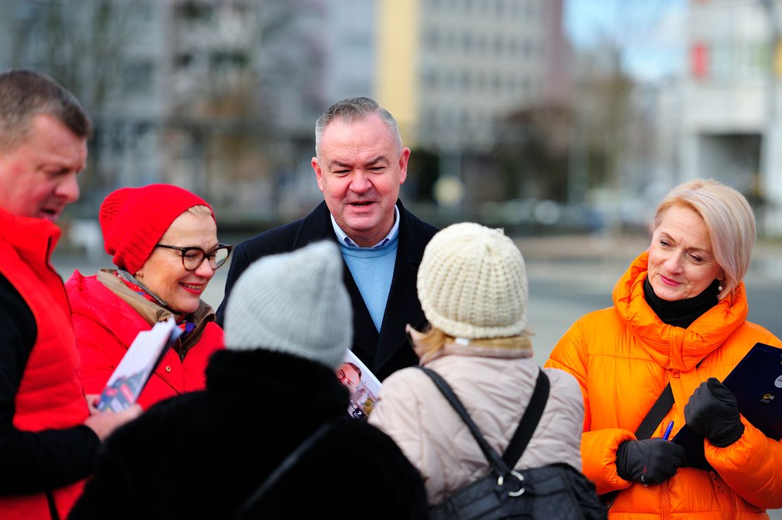 Adama Horbacza rozmowy z oleśniczanami