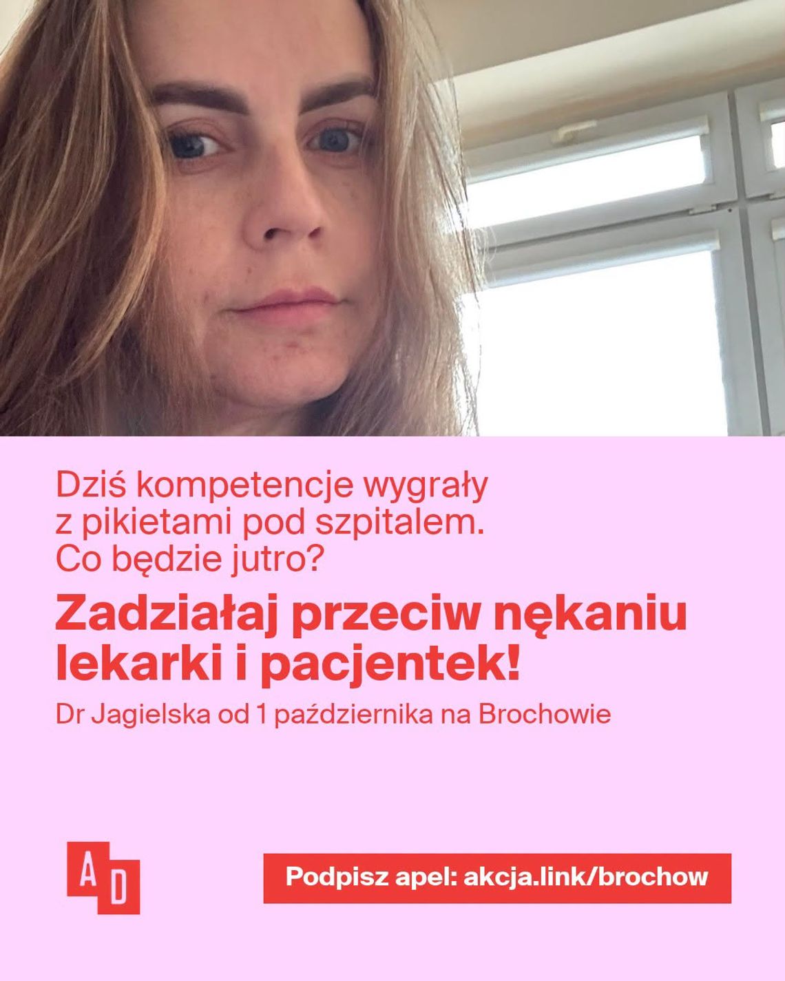 Akcja Demokracja apeluje o reakcję na protesty pod szpitalem na Brochowie. Wcześniej protestowano w Oleśnicy Akcja Demokracja apeluje o reakcję na protesty pod szpitalem na Brochowie. Wcześniej protestowano w Oleśnicy