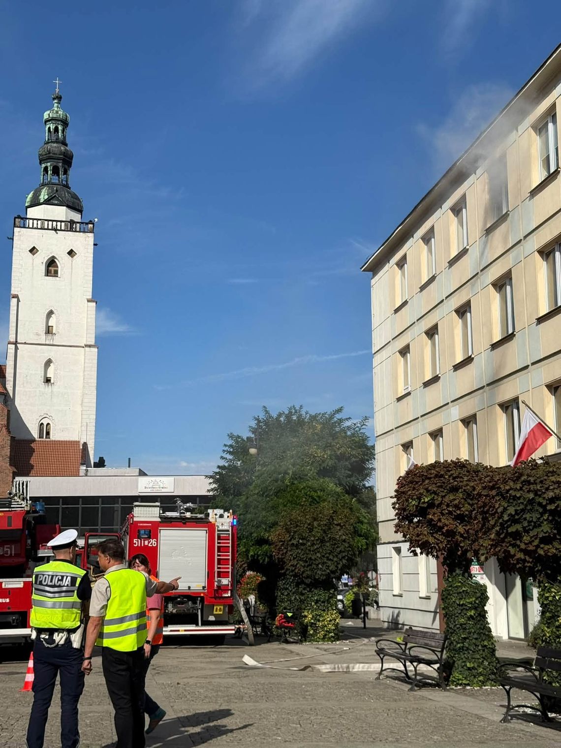Alarm na Rynku w Oleśnicy? To tylko ćwiczenia Alarm na Rynku w Oleśnicy? To tylko ćwiczenia