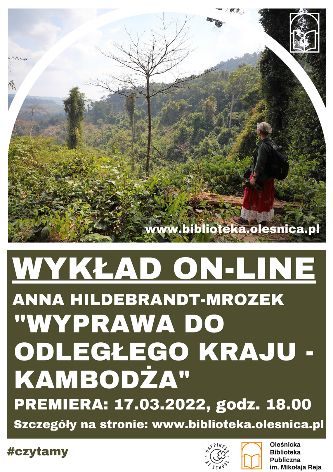 Anna Hildebrandt-Mrozek "Wyprawa do odległego kraju - Kambodża" - wykład on-line (WIDEO)