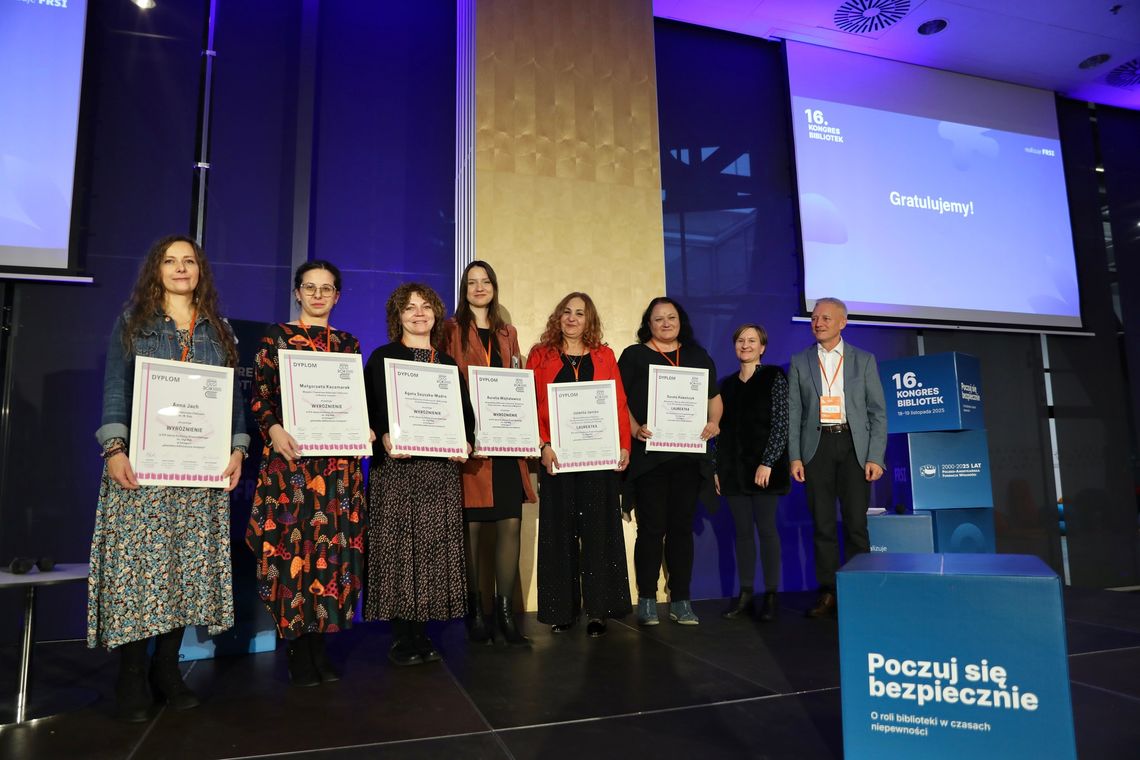 Anna Jach wyróżniona na Kongresie Bibliotek