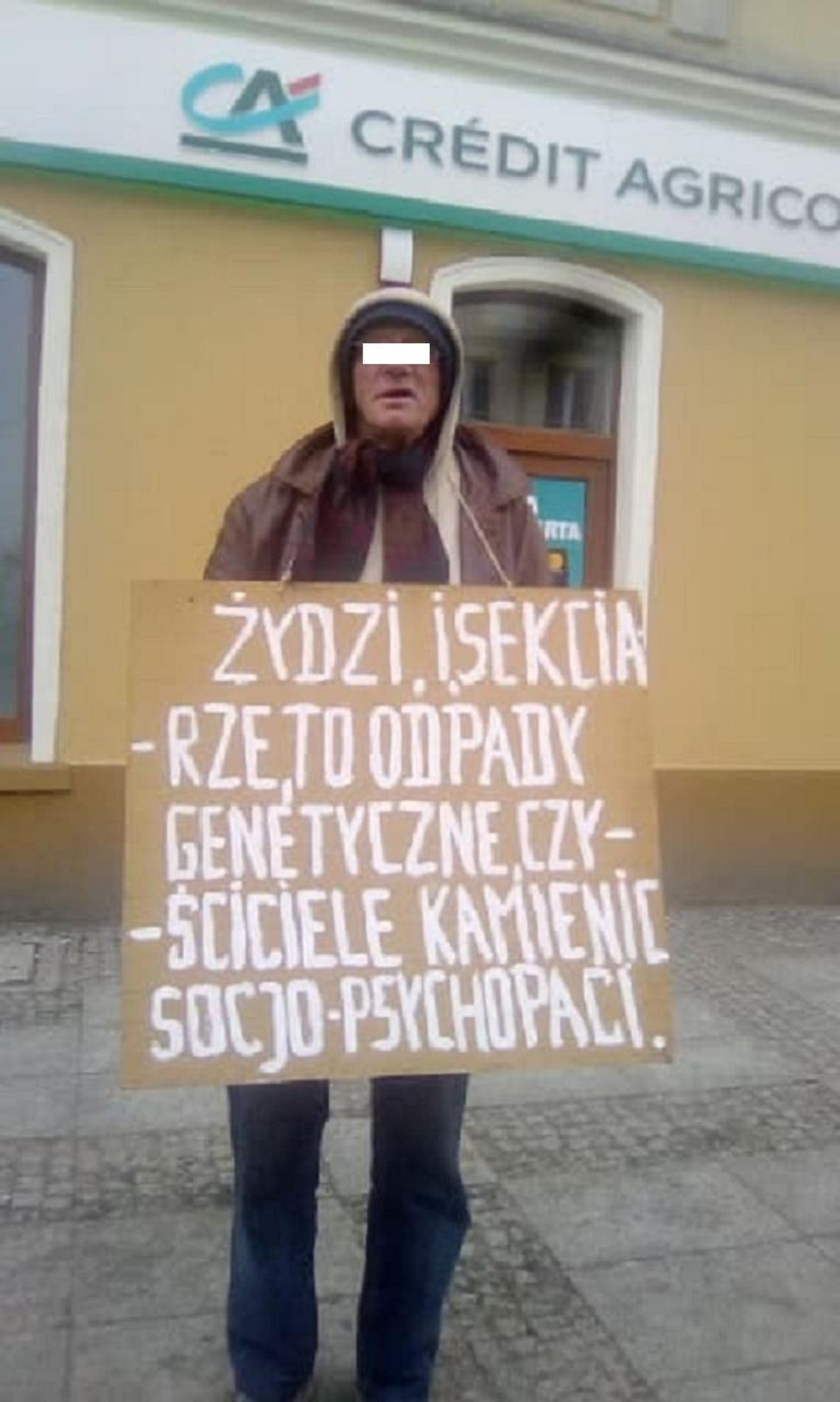 Antysemicka prowokacja w Oleśnicy