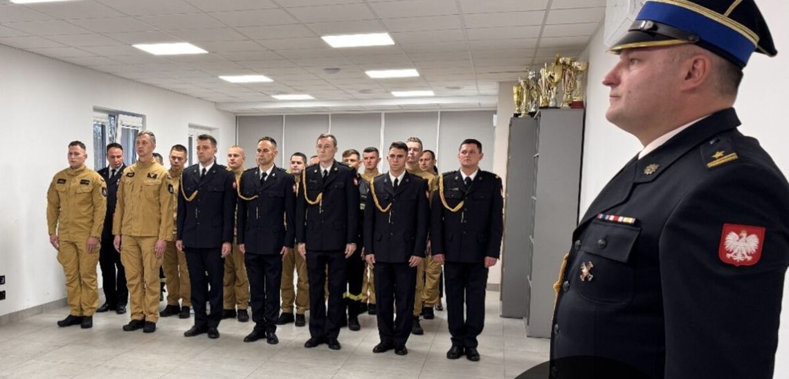 Awanse w Komendzie Powiatowej Straży Pożarnej w Oleśnicy