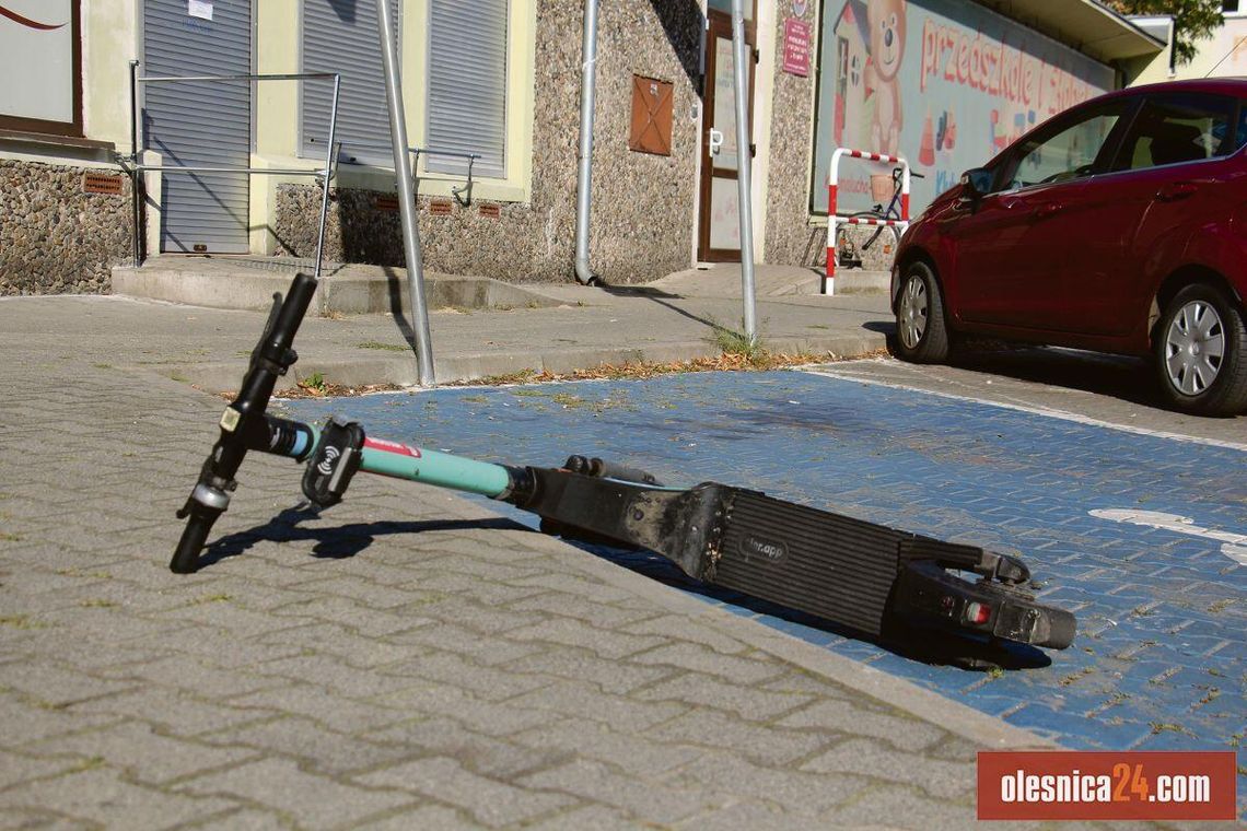 Bałagan z hulajnogami. Miasto rozkłada ręce