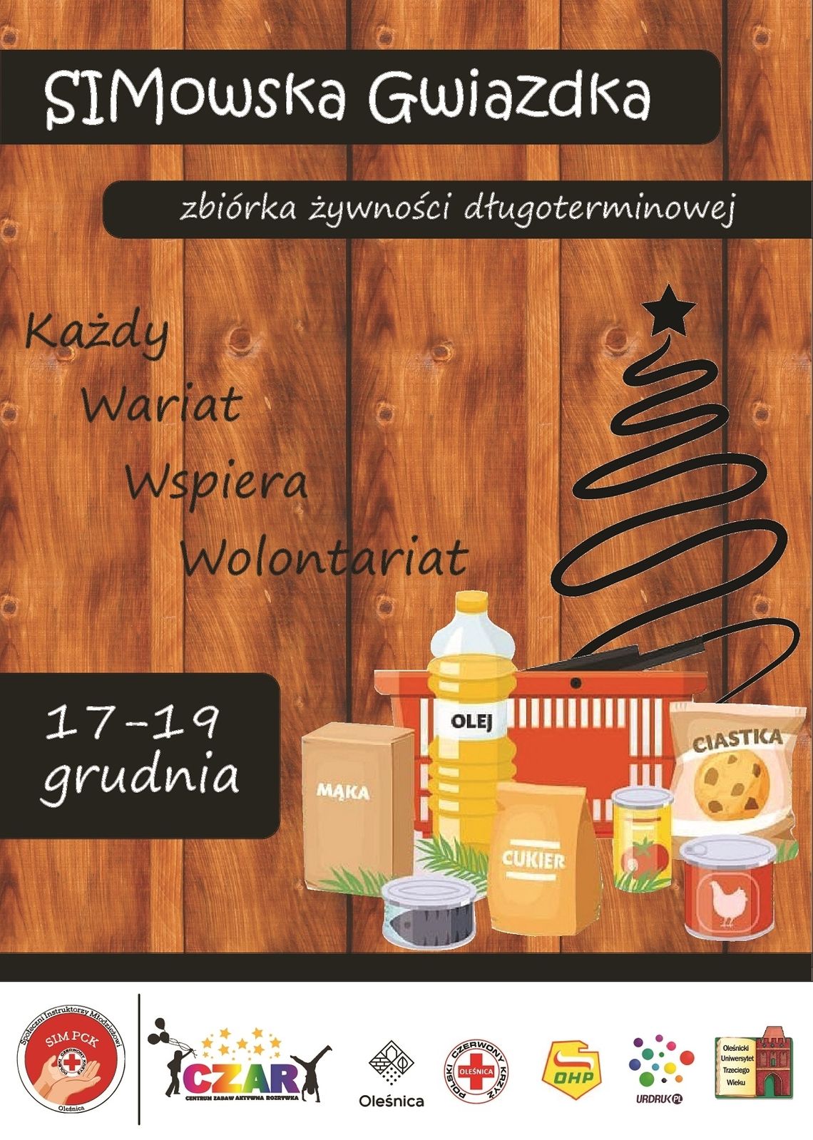 Będą zbierać żywność dla potrzebujących z Oleśnicy i okolic