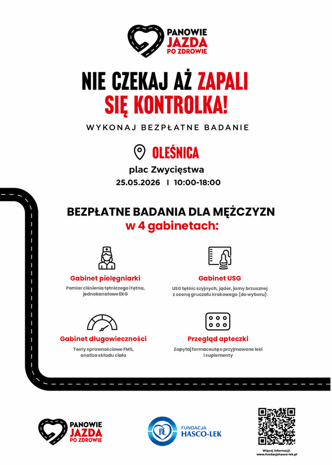 Bezpłatne badania dla mężczyzn w Oleśnicy. HascoBus stanie na placu Zwycięstwa Bezpłatne badania dla mężczyzn w Oleśnicy. HascoBus stanie na placu Zwycięstwa