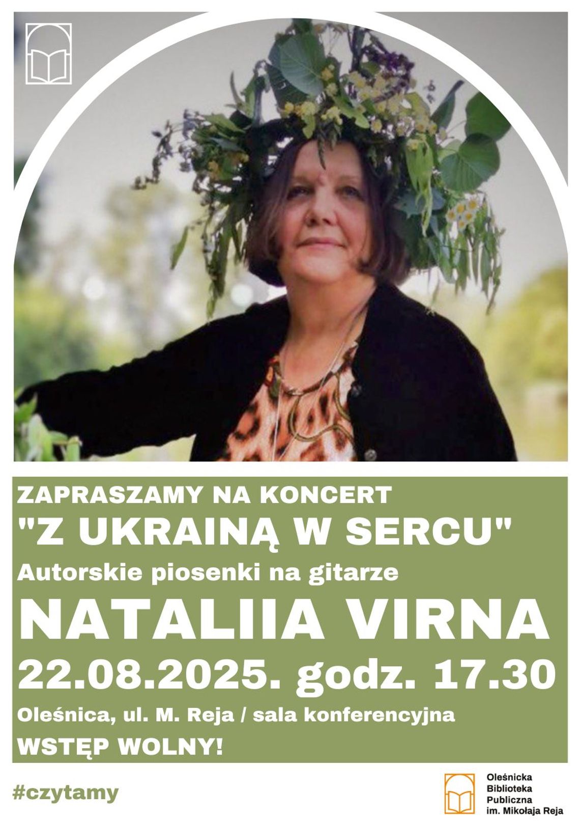 Z Ukrainą w sercu - koncert gitarowy Natalii Virny