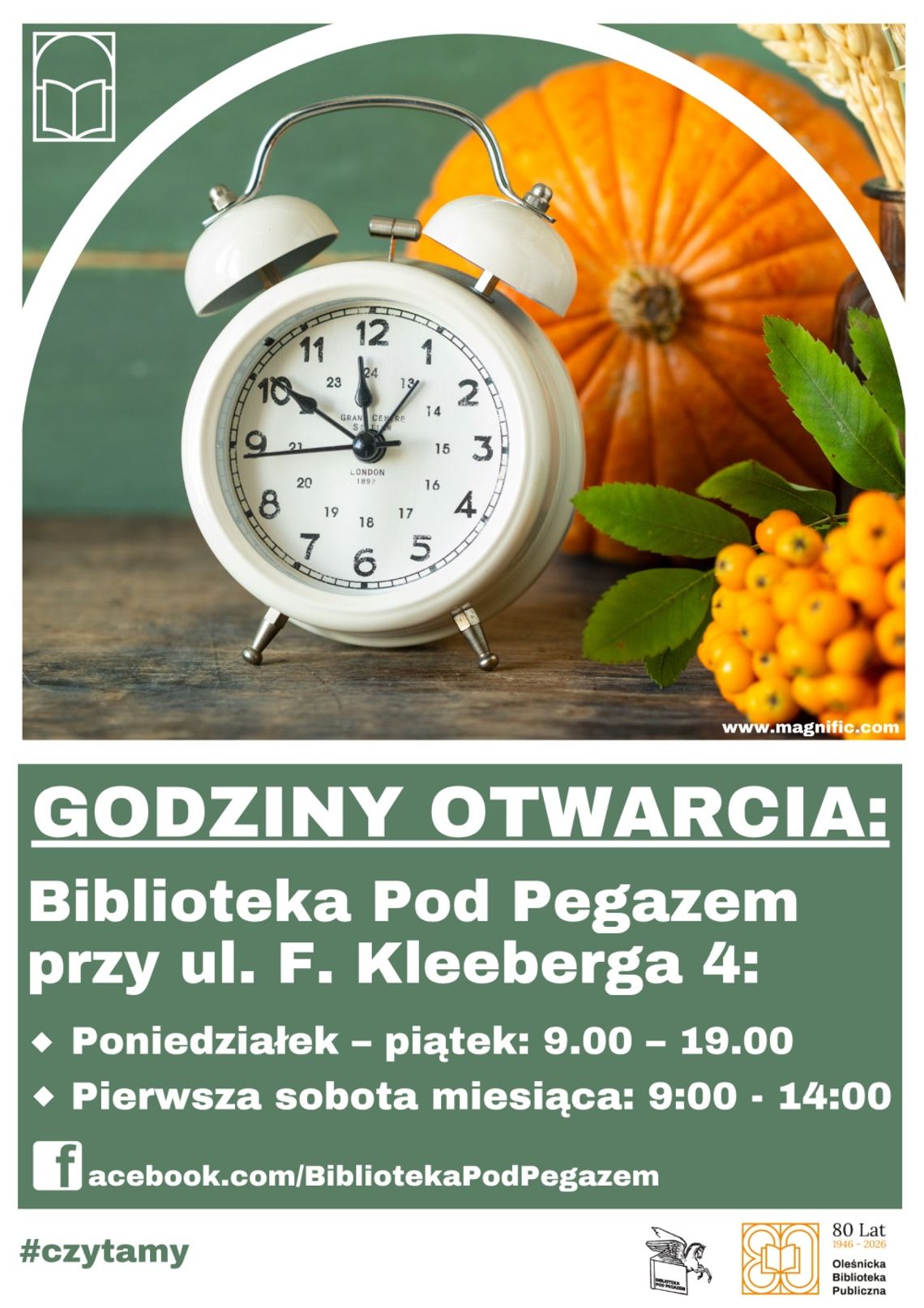 Biblioteka wraca do sobót! Od 5 września znowu otwarta w weekend