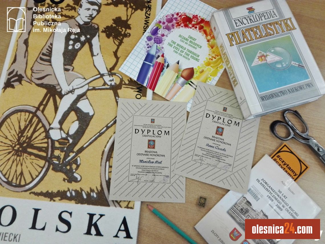 Bibliotekarze wyróżnieni przez filatelistów 