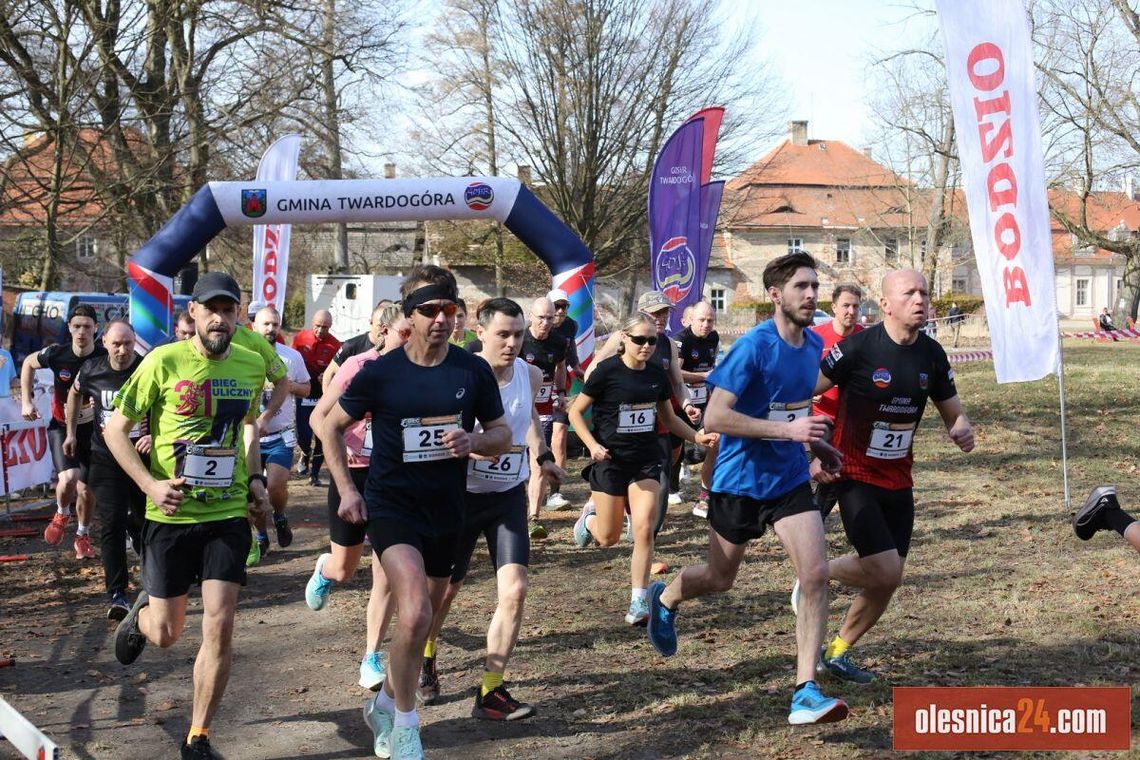 Bieg w Goszczu: 34 zawodników zmierzyło się z wymagającą trasą