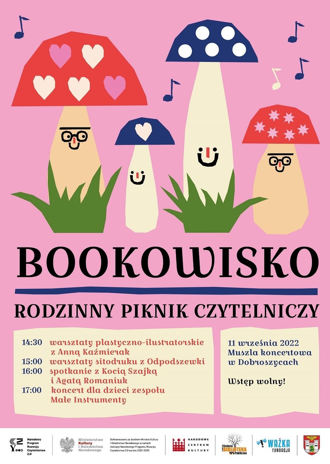 Bookowisko - rodzinny piknik czytelniczy w Dobroszycach