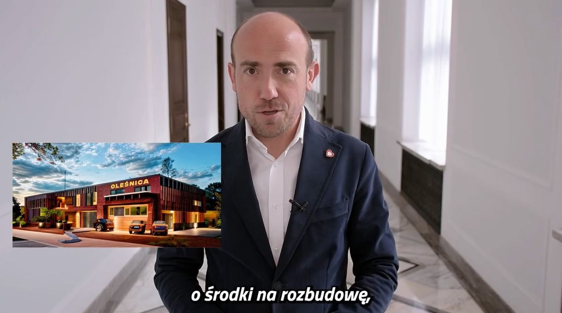Borys Budka o dworcu autobusowym w Oleśnicy (WIDEO)