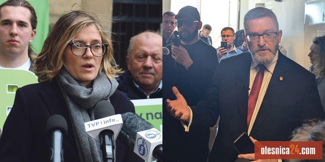 Braun i Biejat na debacie o aborcji w Oleśnicy