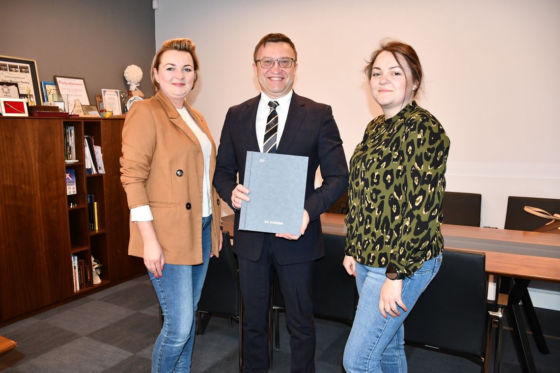 Budowa kanalizacji sanitarnej w  Dąbrowie Oleśnickiej